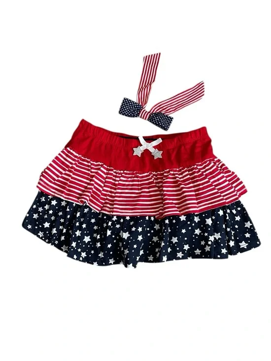 Cynthia Rowley July 4th Skirt Size 7/8 - Picture 1 of 5